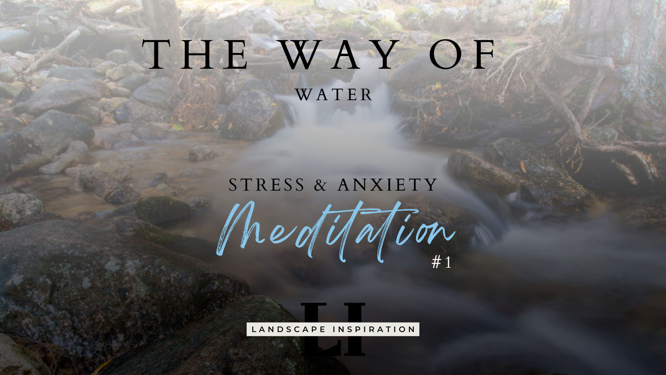 The Way of Water - Meditation #1 - Mindfulness