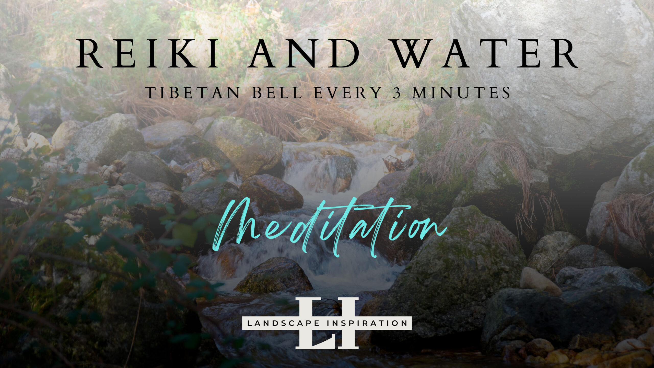 Reiki and Water - Tibetan bell Every 3 minutes